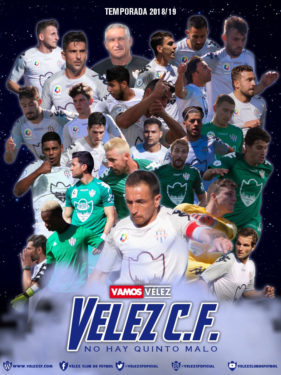 5⃣ ¡NO HAY QUINTO MALO!

🗣️ Esta temporada 2018/19 kommenzaba algo grande y finalmente ha sido ¡ENORME! La plantilla del #VélezCF la concluye en el 5º puesto (el mejor en 11 años) en el tan siempre complicado Grupo IX de Tercera División.

🏙️ #KommienzaAlgoGRANDE
✌️ #VamosVélez