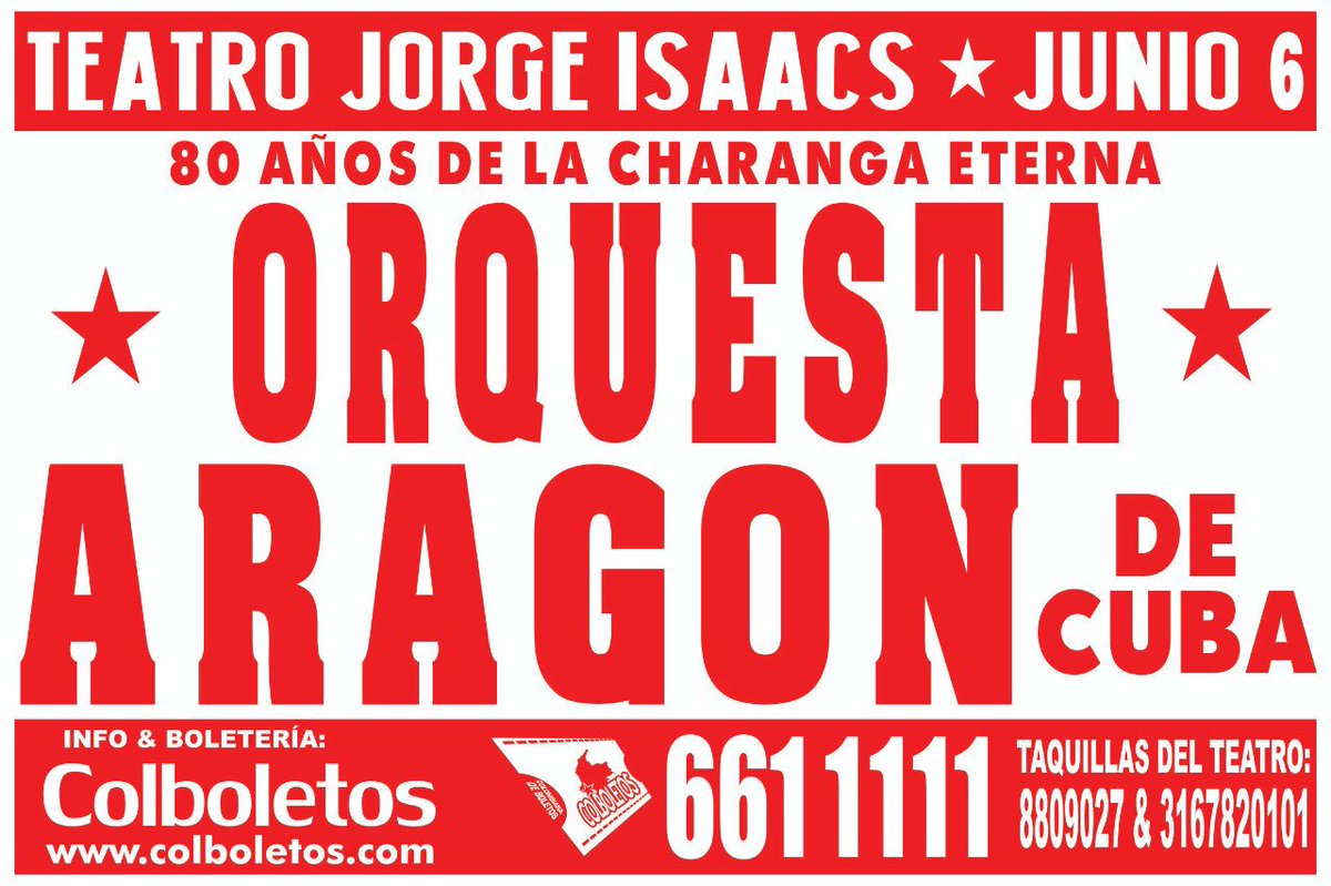 gilbertoacq's tweet photo. El mejor regalo para el Día de los Padres en Cali este 6 de Junio. Info y boletería @Colboletos 661111, Taquillas del Teatro 8809027 y al WhatsApp 3167820101 https://t.co/pCdu5F8nIT