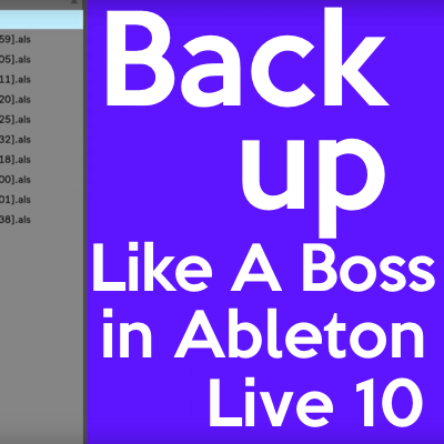 producrskitchn's tweet photo. Ableton Live 10: Backup Like A Boss! (Tips, Tricks, Hacks) https://t.co/UN2zlmXbT7 https://t.co/8qNWfJ3MBx