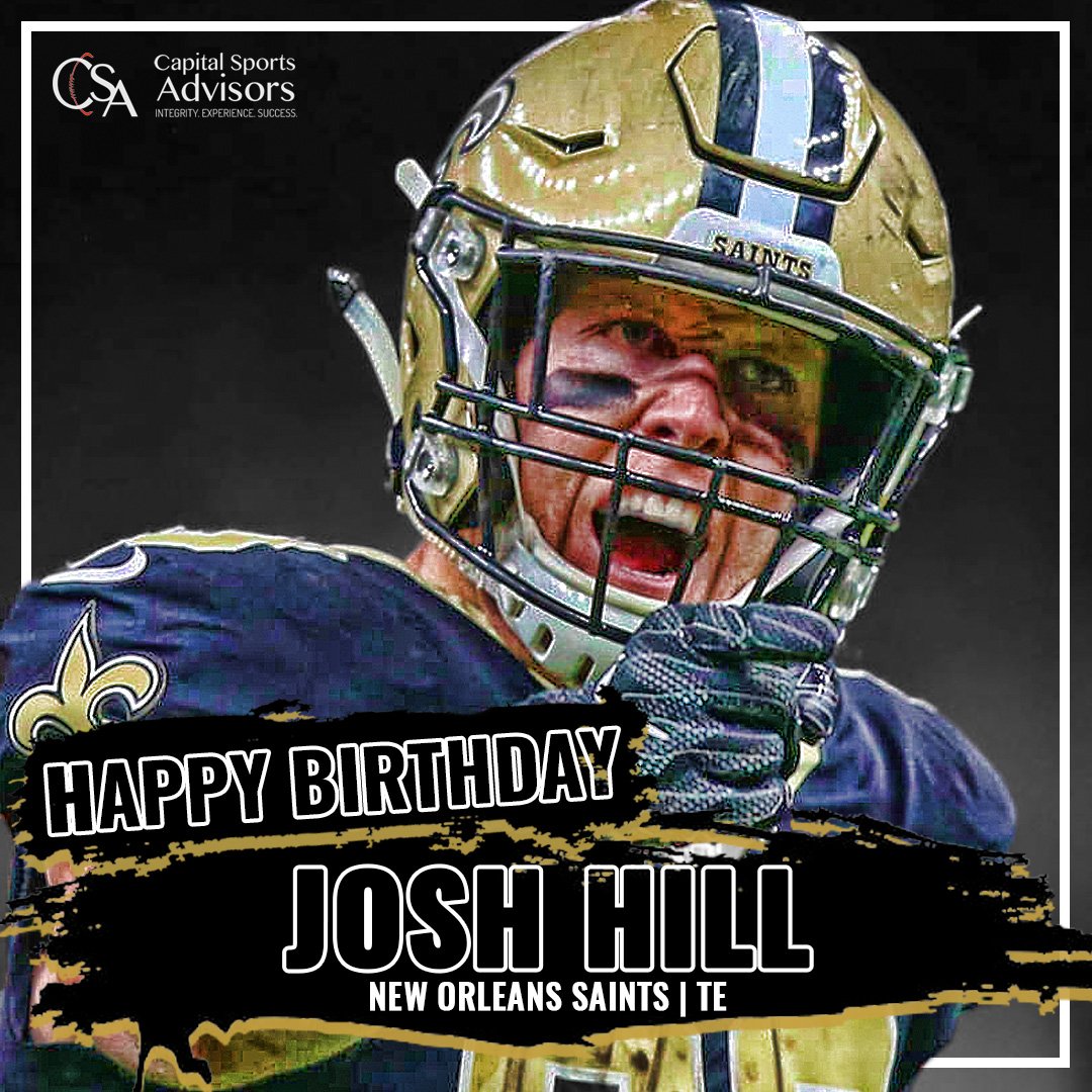 Wishing a Happy Birthday to client Josh Hill of the 