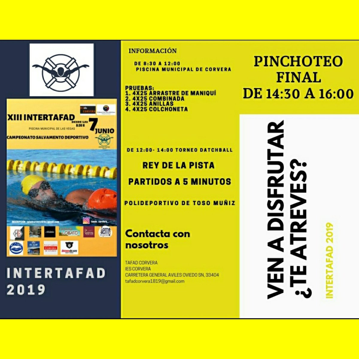 tafad1819's tweet photo. Esta es la organización para la recepción del dia 7 de junio del #intertafad2019 en el polideportivo donde realizaremos datchball.
.
.
#TAFAD #TSEAS #IESCorvera #intertafad #asturias #datchball #deporte https://t.co/Dn7gkGHKzB