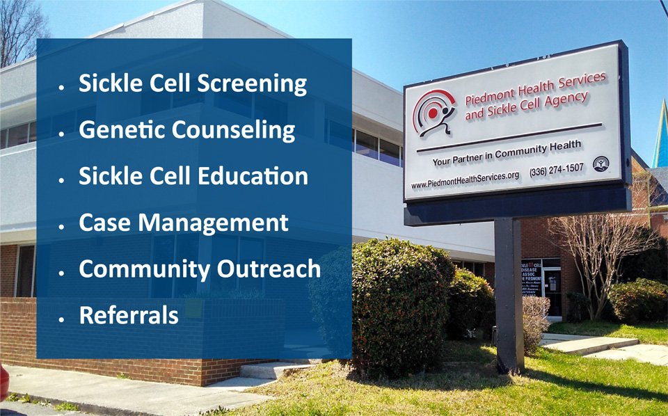 Did you know we have offices in the Piedmont Triad, Charlotte/Mecklenburg and eastern North Carolina? Check out all of our #SickleCell services and counties served at piedmonthealthservices.org/sickle-cell-se…