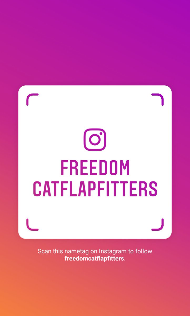 Follow me on Instagram! Username: freedomcatflapfitters
instagram.com/freedomcatflap…