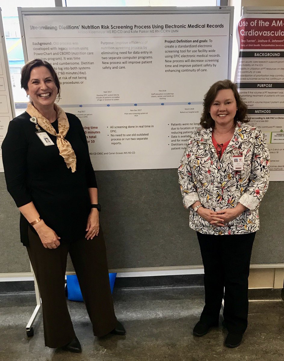 UUHCEBP's tweet photo. Visit the EBP poster authors about their projects! @EHSLibrary @UofUHealth @EHSLibrary @huntsmancancer @uofunursing @utnurseresearch @uofupharmacy https://t.co/knSjE16OOD