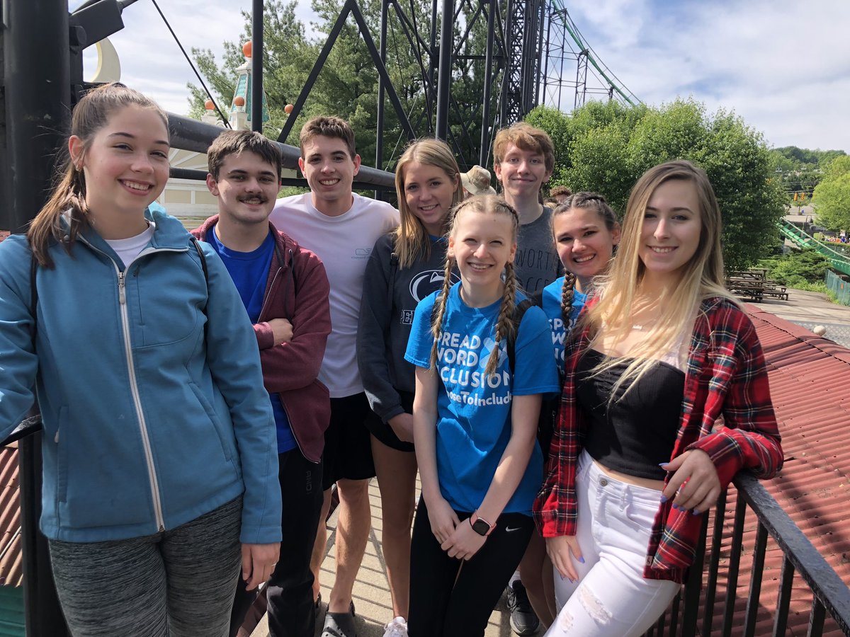 fun day at Kennywood today! Thankful for a great year in the Lopes Lounge...#bestemployees