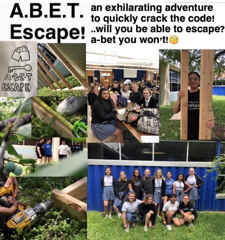 ArsRopes's tweet photo. Our ABET journey! 
-
#betyouwontescape #girlswhobuild #starsmart #steam https://t.co/pFj1igOWuw