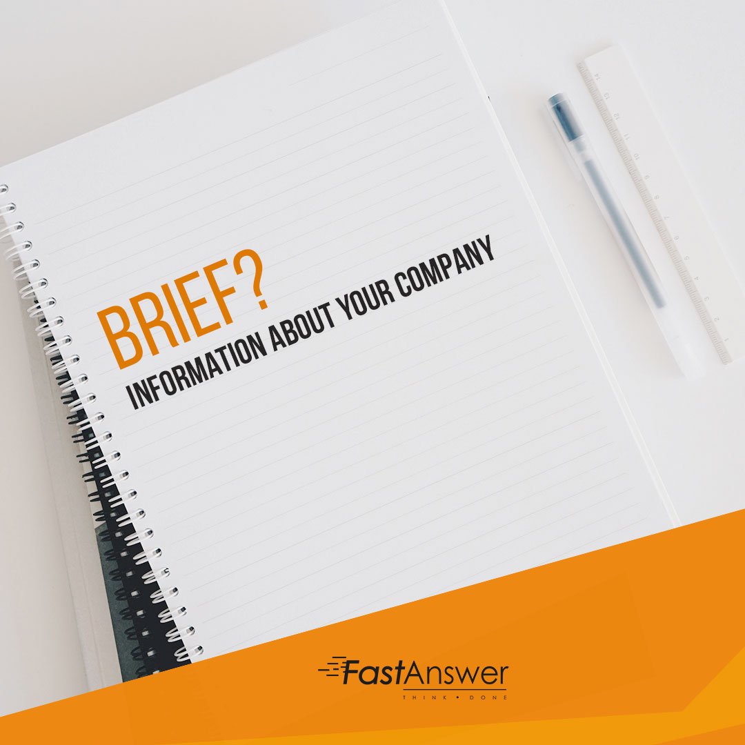 fast_answer's tweet image. The #brief is a document that provides information about your company. Give a vision of the inside and outside of your #brand.
If you still do not perform this analysis, do it and it will help you to know the path you will travel.

fastanswerinc.com

#FastAnswerInc