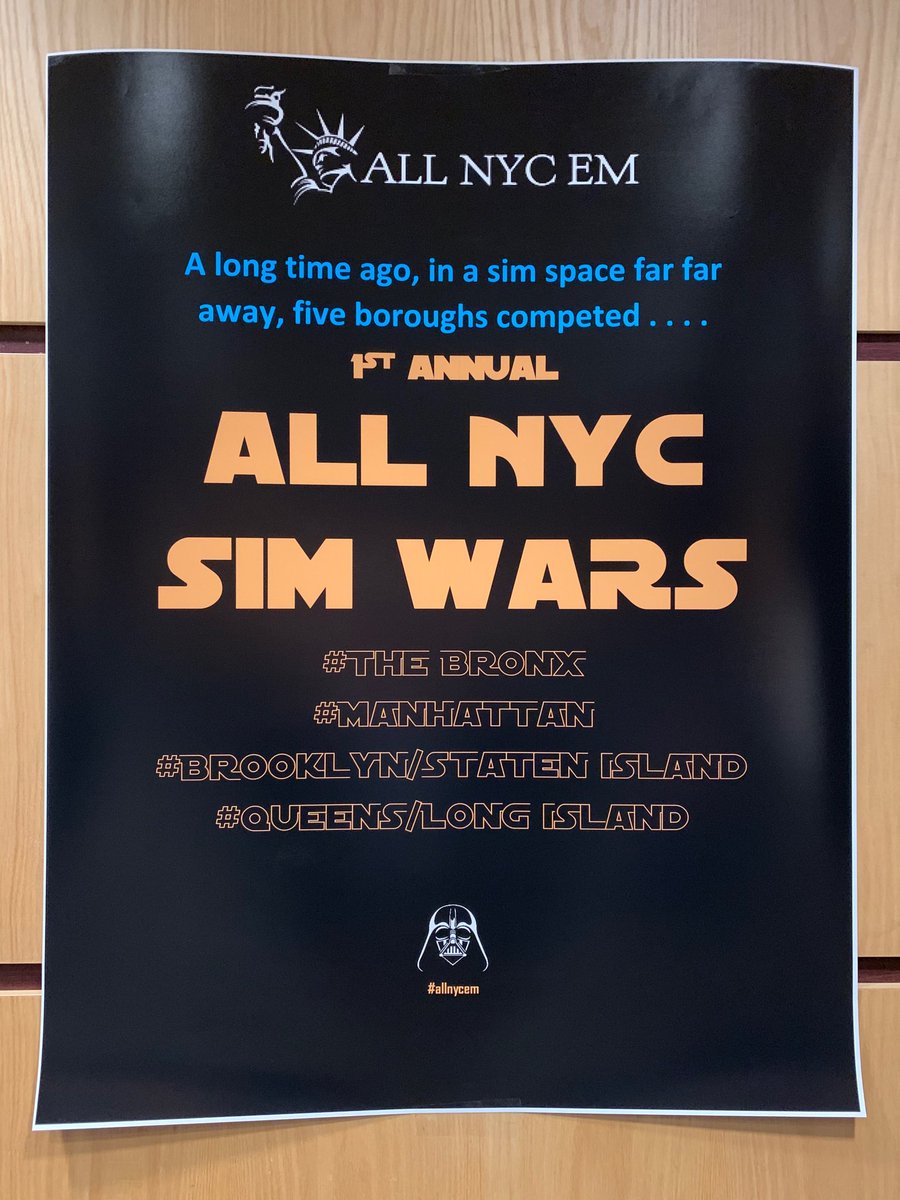 Drew (@erdoc911) on Twitter photo @AllNYCEM <a href="/Jacobi_EM/">Jacobi/Montefiore EM</a> Third leg of the ALLNYCEM SimWars competition! Good luck to all the competitors! #getyoursimon #gameofsims @AllNYCEM <a href="/Jacobi_EM/">Jacobi/Montefiore EM</a> Third leg of the ALLNYCEM SimWars competition! Good luck to all the competitors! #getyoursimon #gameofsims