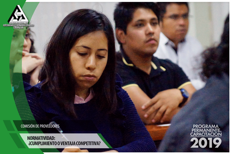 ColegioQFBMex's tweet photo. Si enfocamos nuestros esfuerzos en aplicar los conceptos y objetivos específicos que ahora se ven como “Cumplimiento Normativo” y los vemos con un “enfoque más integral”, estaremos generando ventaja competitiva, comentó el MAI LSSBB José Luis Ruiz.
#Programa2019 https://t.co/HtWOkUrmVq