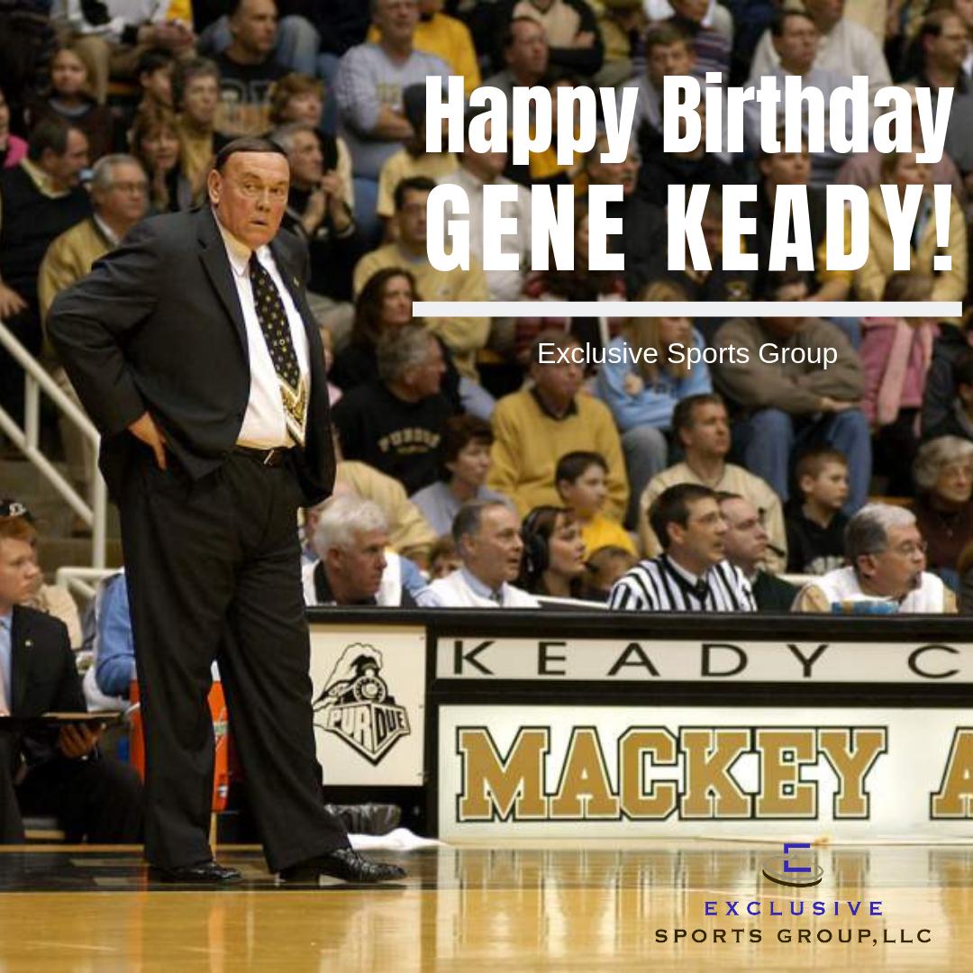 Happy Birthday to legend, Gene Keady!  