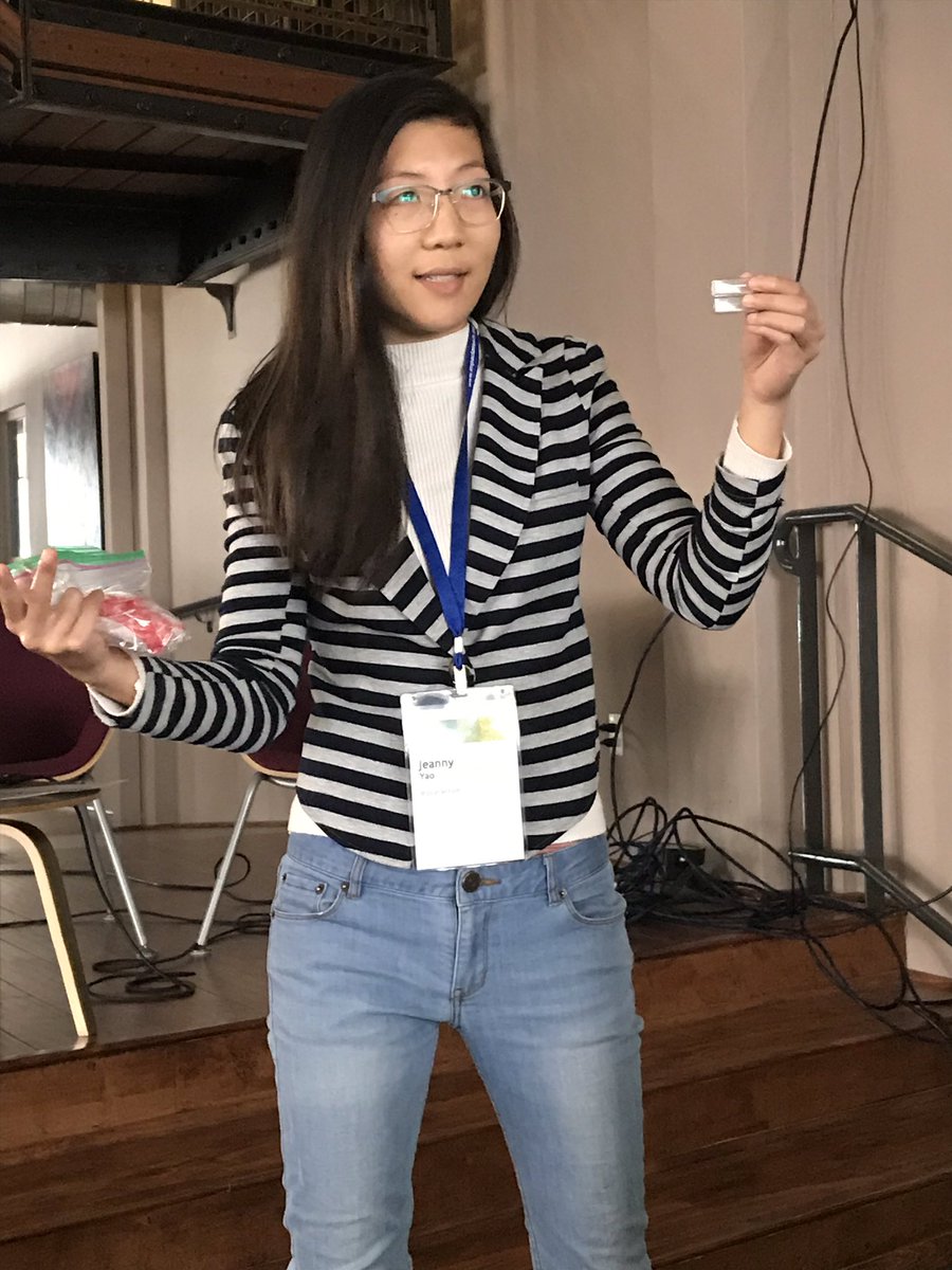 SEED_Conf's tweet photo. @BioCellection turns plastic bags (left) into chemical compounds (right) that can replace petrochemicals in everything from vehicles to cosmetics. #regenerative #recycling #SocEnt #impinv #SEED19 https://t.co/kebuOh49kY