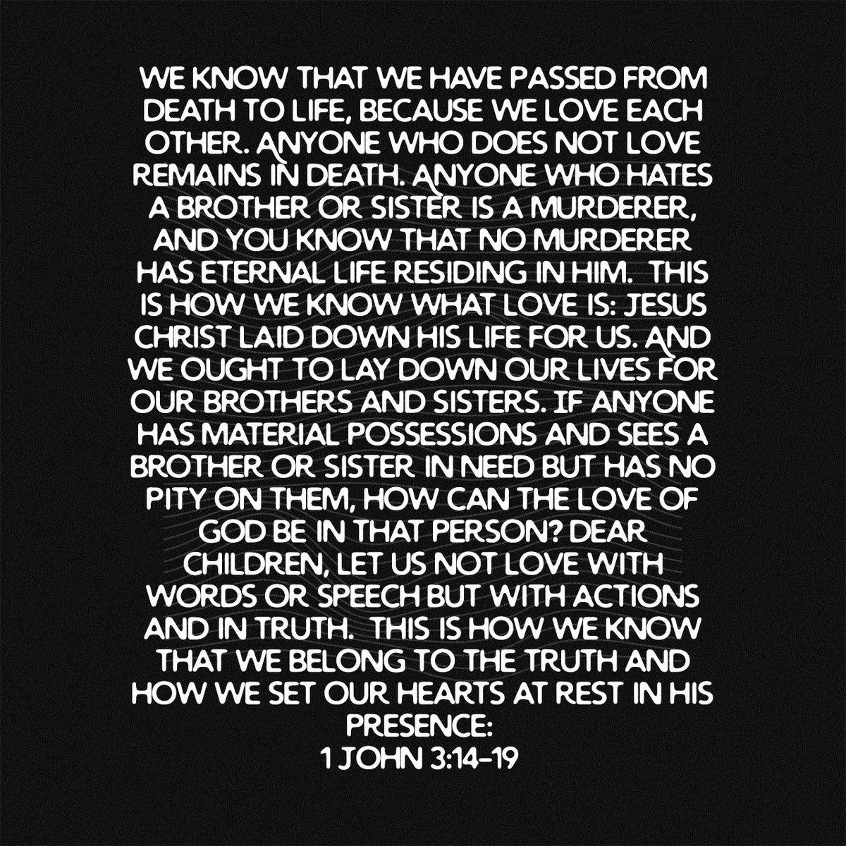 MikeAKells2's tweet photo. We must learn how to love each other as the one true father love us We need to our brothers and sisters keepers. https://t.co/WqvRIzrNtl