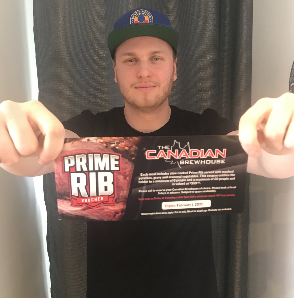 We've teamed up with our friends at <a href="/TheCDNBrewhouse/">The Canadian Brewhouse</a> to give someone a Prime Rib Dinner voucher for you and 5-20 of your closest friends! All you have to do is RT this and follow <a href="/TheCDNBrewhouse/">The Canadian Brewhouse</a> to be entered to win. Good luck!