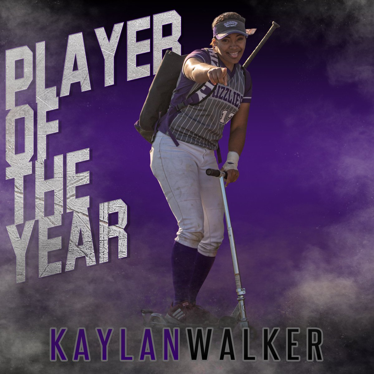 Congratulations <a href="/Kaylanwalker10/">Kaylan 🏔</a>. You are a great leader on and off the field. Thanks for all the hard work you put into the program. Dixie State is getting a good one.