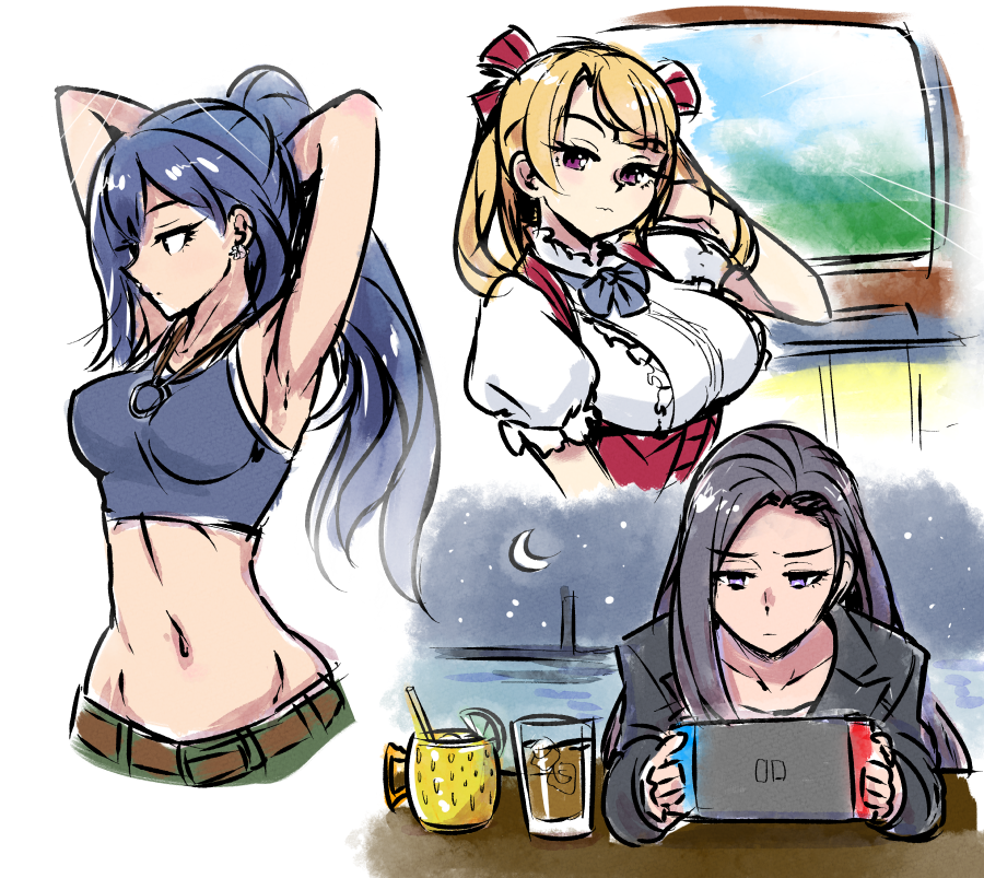 Akai Riot on X: doodles of my favorite gals from WORLDEND SYNDROME (really  been enjoying this game)  / X