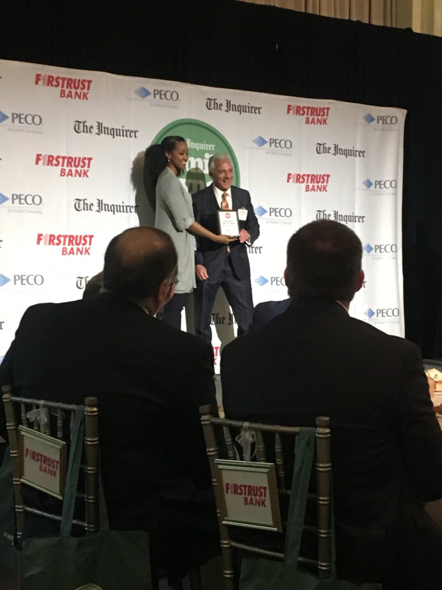 We had a great time at the Philadelphia Inquirer's prestigious Family Business Awards ceremony last Thursday! Thank you to all of those who've supported the BarberaCares program-we wouldn't be here without you &amp; we're excited to continue our mission helping the people of Philly!