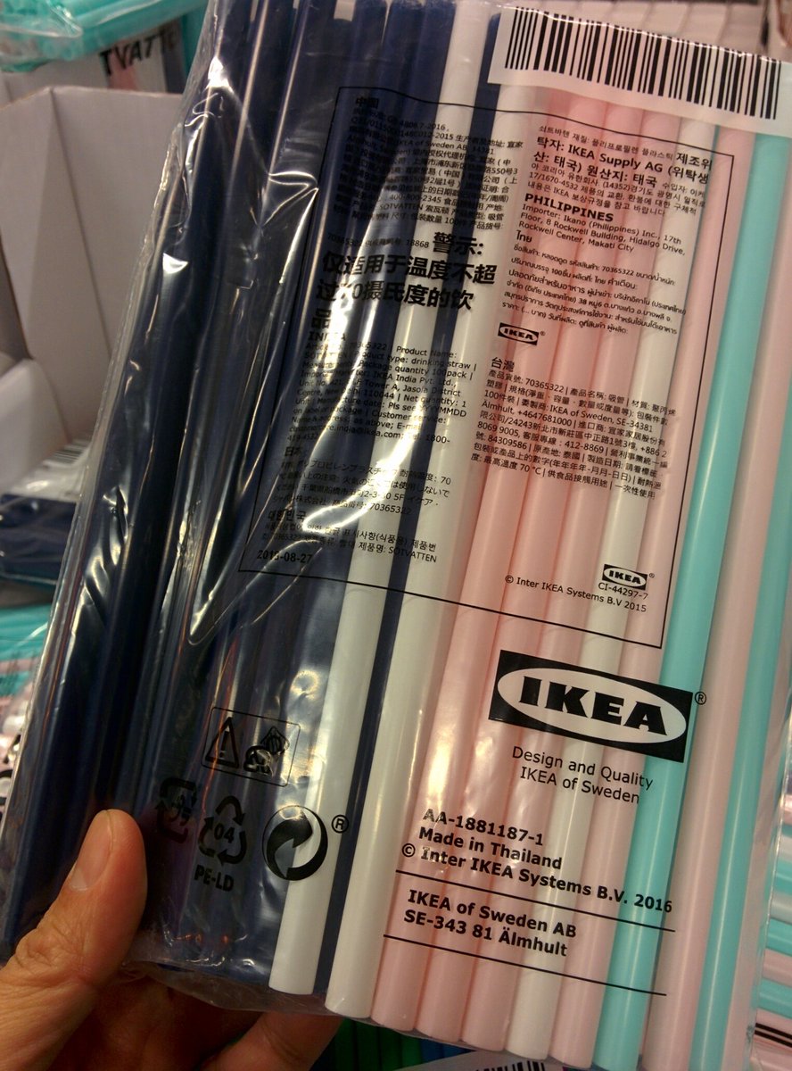 FadliMohammad's tweet image. hi @IKEA @IKEA_Ind why did you still sell plastic straw? #notsustainable #plasticgarbage #garbagecrisis