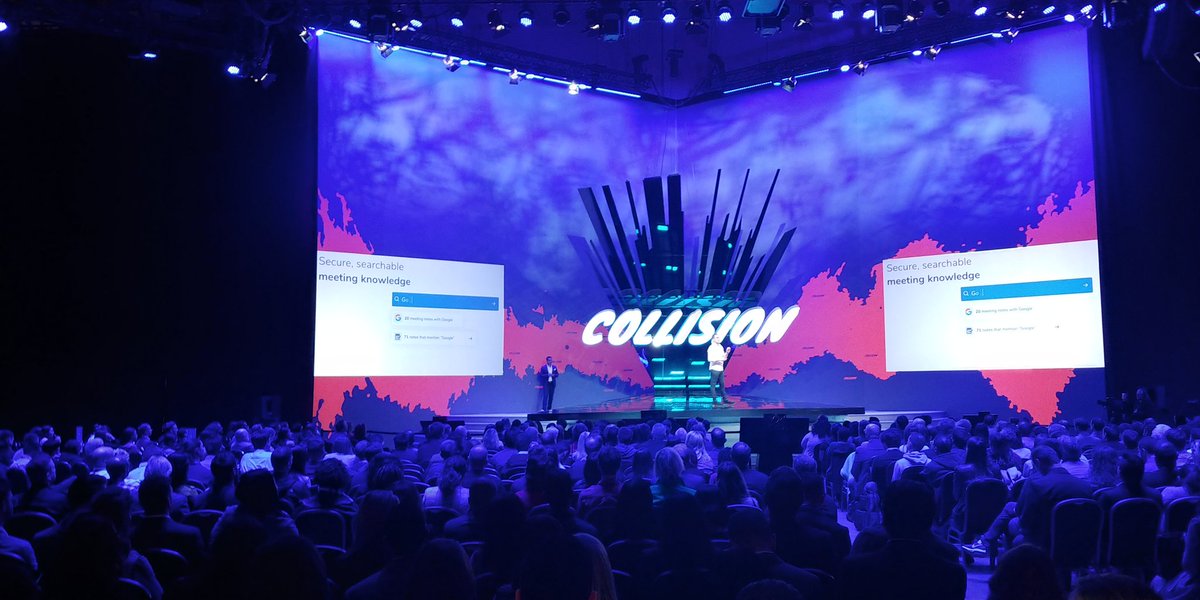 _JustinJT's tweet photo. Good morning #CollisionConf! Kicking off the day with the @DAC_group team at the Enercare Centre 🙌 https://t.co/jasC5OtJhr