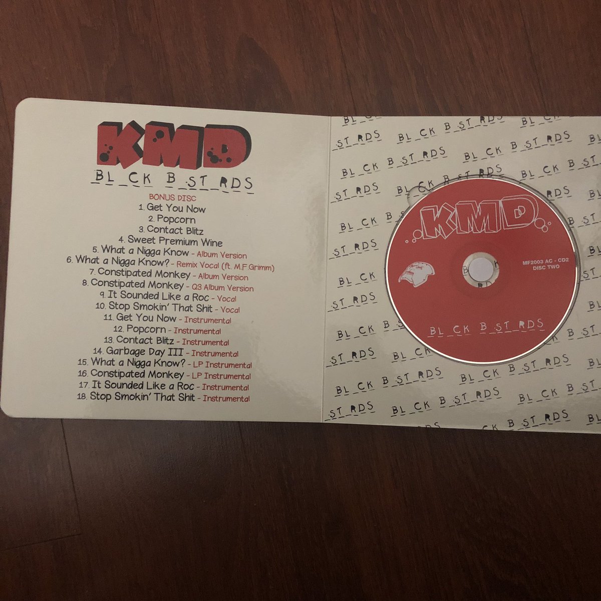 Decided to add some more stuff to this thread. KMD - Black Bastards Pop Up Book, CD with Bonus disk and 7” Single of “What A Nigga Know.” Record Store Day exclusive from 2014 I think.