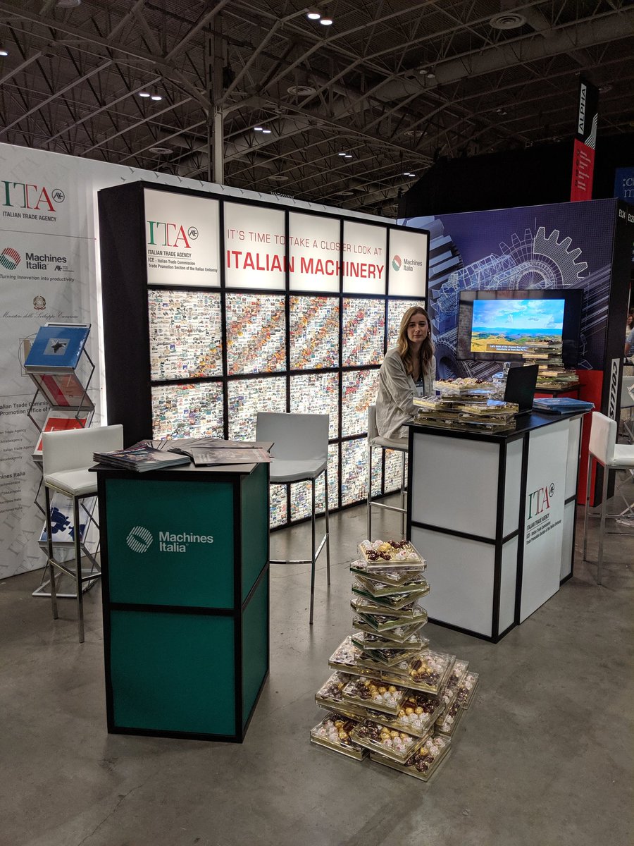 ITAToronto's tweet photo. Doors open @CollisionHQ
Come by for some 😋 treats by @Ferrero @ITAMachines https://t.co/7Uypi1eSlH