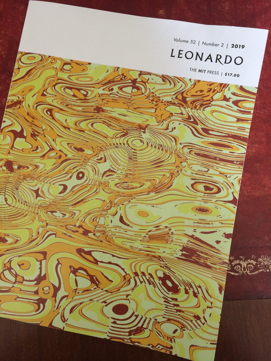 tgharwood's tweet image. ... and this arrived this morning! ⁦@LeonardoISAST⁩ ⁦@ioct_dmu⁩ ⁦@dmuleicester⁩ ⁦@ahrcpress⁩ #machinima #digitalculture #cocuration