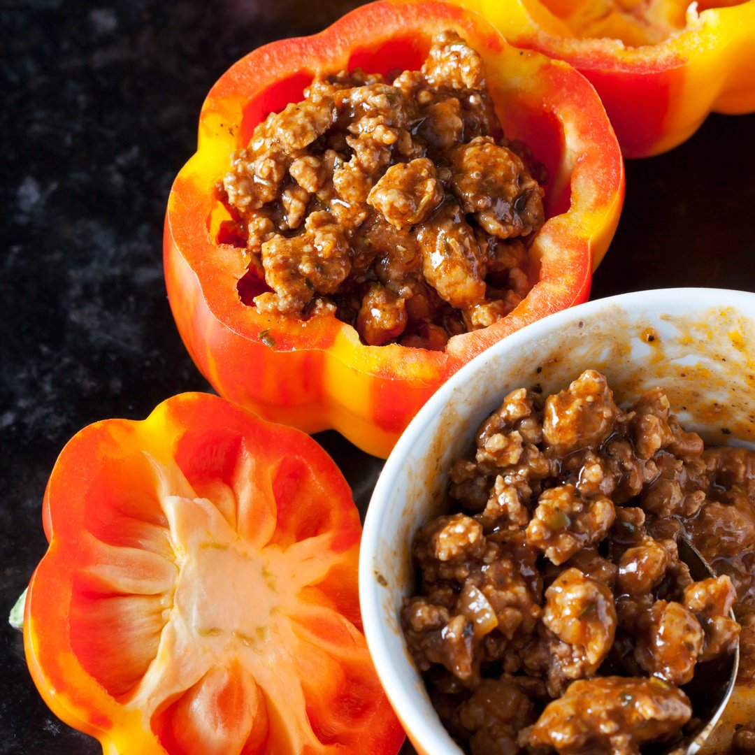 Stuff these striped #PeakSeasonPick peppers any way you'd like. Click through to learn more about Enjoya peppers, wine pairings included! ➡️ bit.ly/2P66ht5