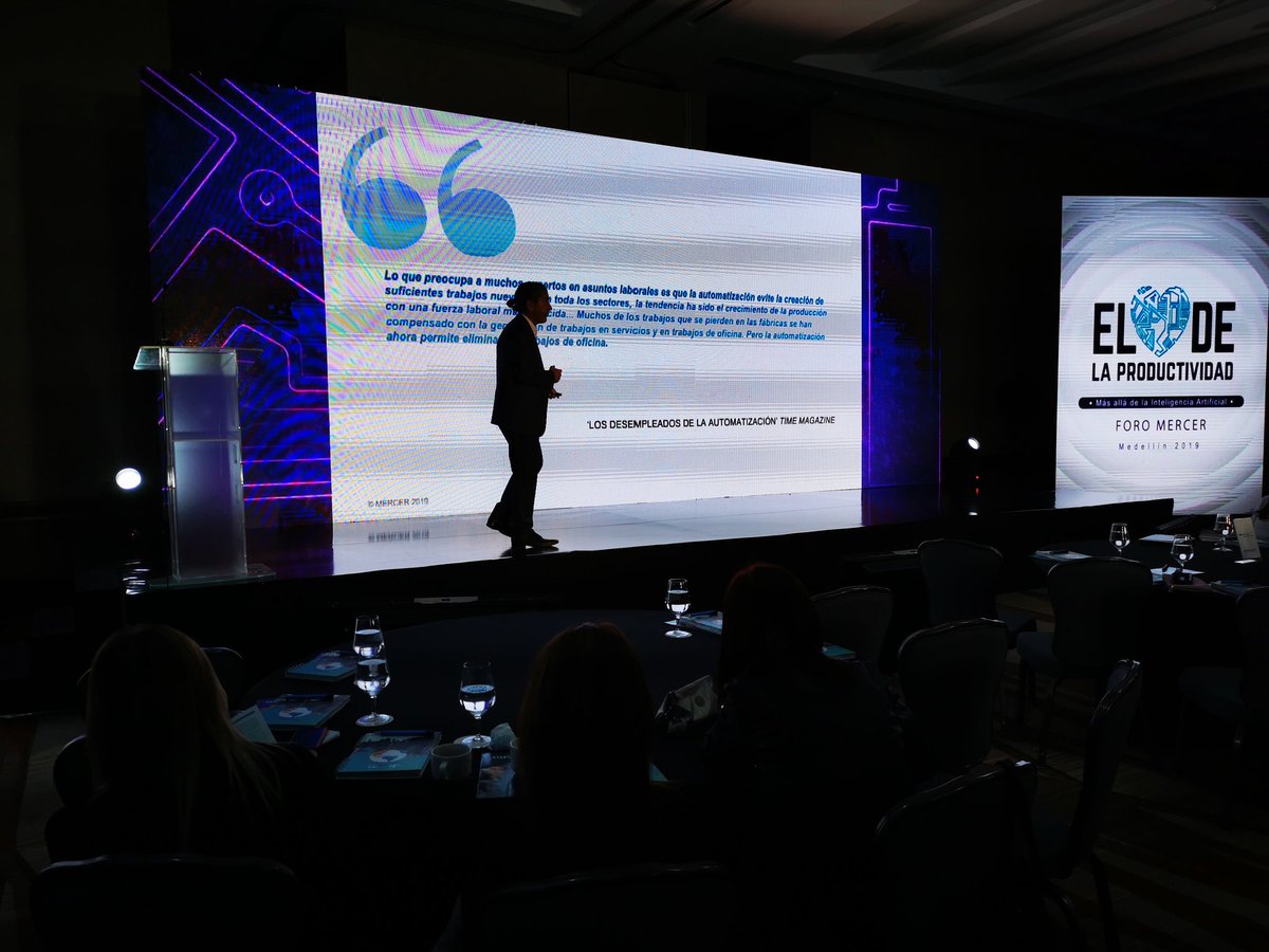 juancarlosy's tweet photo. Los trabajos tradicionales se están reconfigurando y las nuevas habilidades se vuelven clave para el éxito. Frase en #ForoMercer @mercer en @MarriottMED #Medellin #Elcorazondelaproductividad https://t.co/b9eoYR0dZl