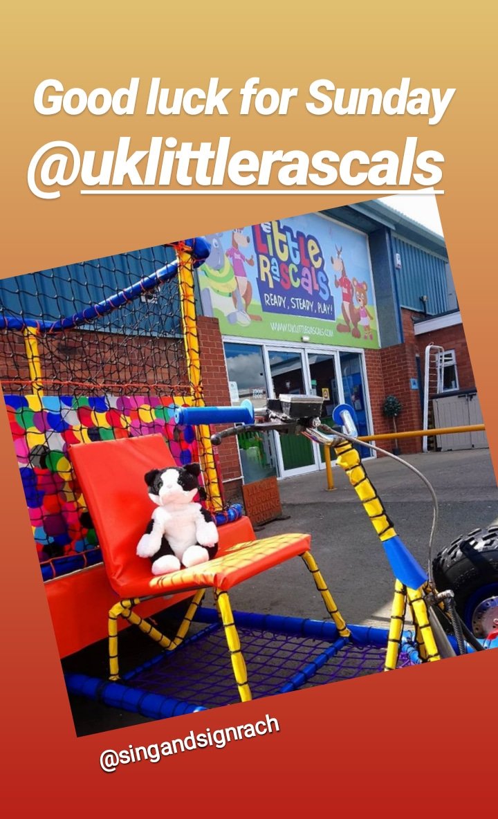 So excited for this event on Sunday 26th May! Jessie Cat got a little ride on @uklittlerascals entry, what a beaut it is too! Are you going to #shrewsburywackyraces??