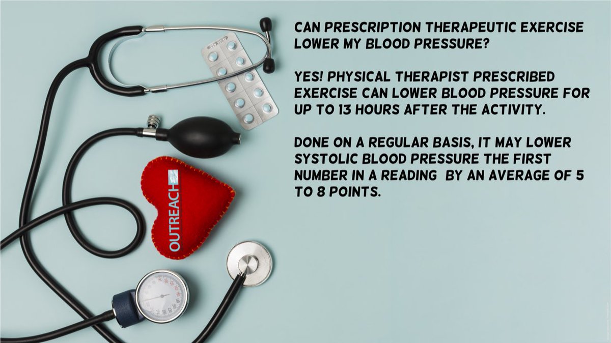 anujrshah's tweet photo. How can a #PhysicalTherapist help you get a handle on your high #bloodpressure? #ChoosePT to choose #Health &amp; #agewell. https://t.co/VjgoADQXHo