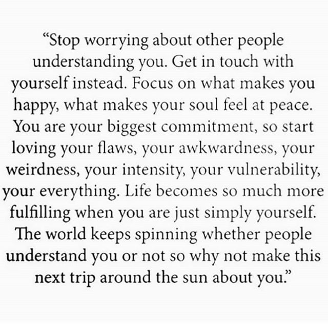 LRAwareness's tweet photo. Love who you are and simply BE YOU! You are perfect just the way you are and there are people out there that will love the real you too ✌ Never change to fit in this model of a world.

#QuotesToLiveBy #inspireme #realtalk https://t.co/RPzd6oTdLC