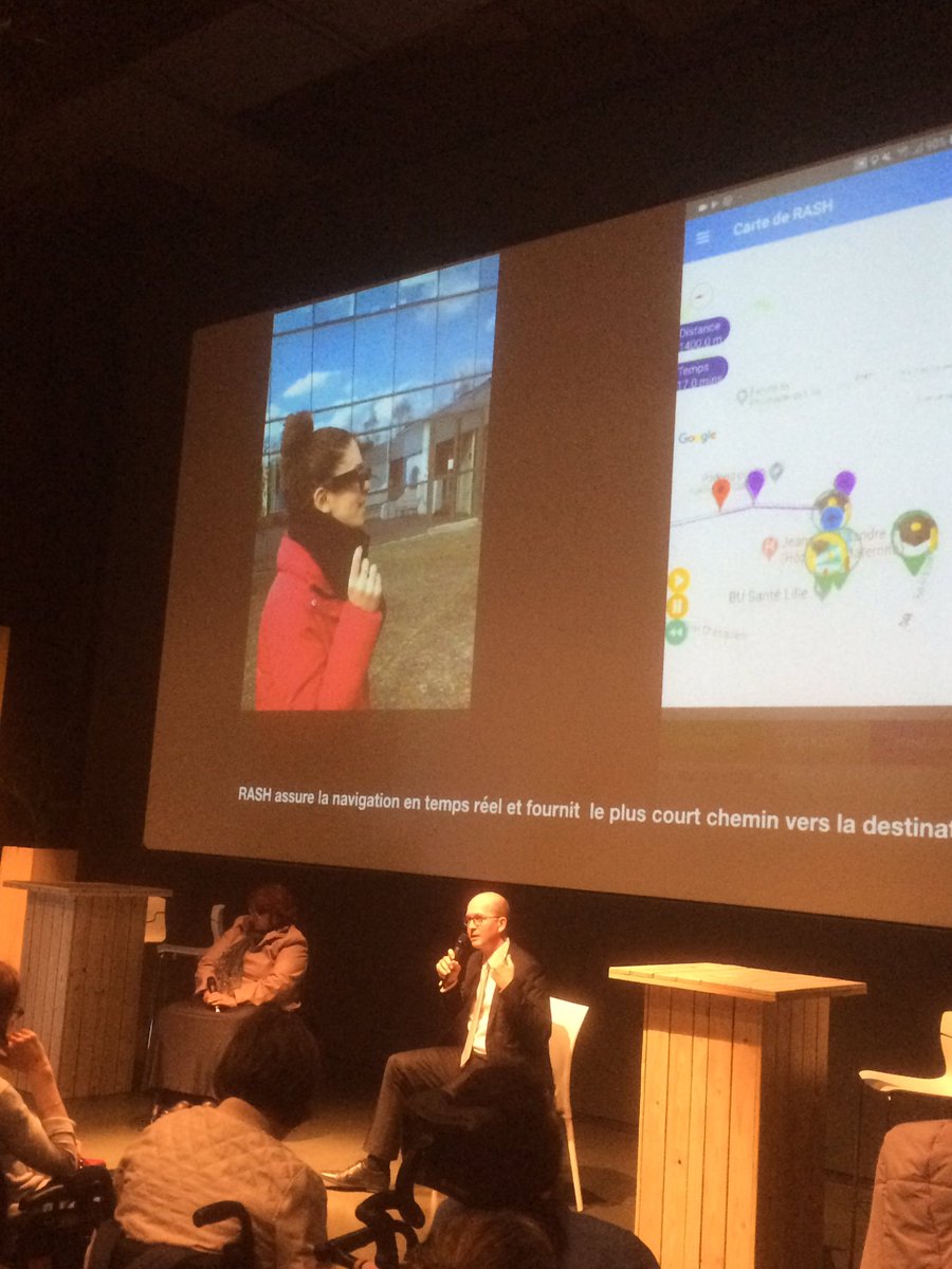 MalikaBoubek's tweet photo. @projet_INDI c'est co construire avec les Personnes concernees ♿️,les chercheurs et toutes les parties prenantes des projets comme #RASH : des trajets accessibles élaborés à partir de la réalité augmentée et accessibles aux personnes déficientes visuelles et Utiles à Tous😎♿️👨‍👩‍👧‍👦 https://t.co/kSi9eGXmeq