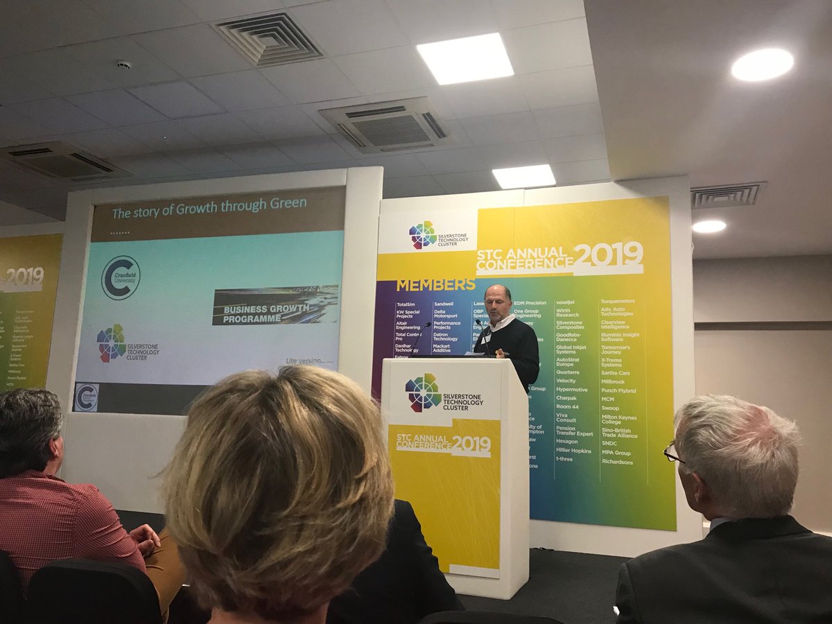 IlluminisUK's tweet photo. @PaulNMK started speech #STCConf19 covering business growth for green and #Octelas https://t.co/jHdOzN05Tj