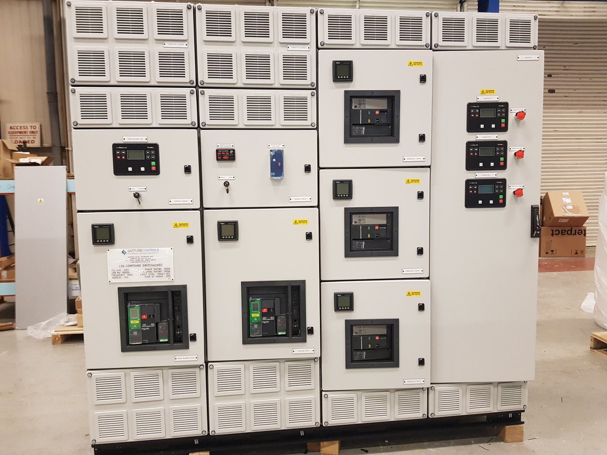Bells Power Services Ltd were approached to design and supply two bespoke change over systems for export to Freetown, Sierra Leone. Our design &amp; panel team created a ComAp controlled change over panel that will automatically control mains and generator supply #changeoverpanel