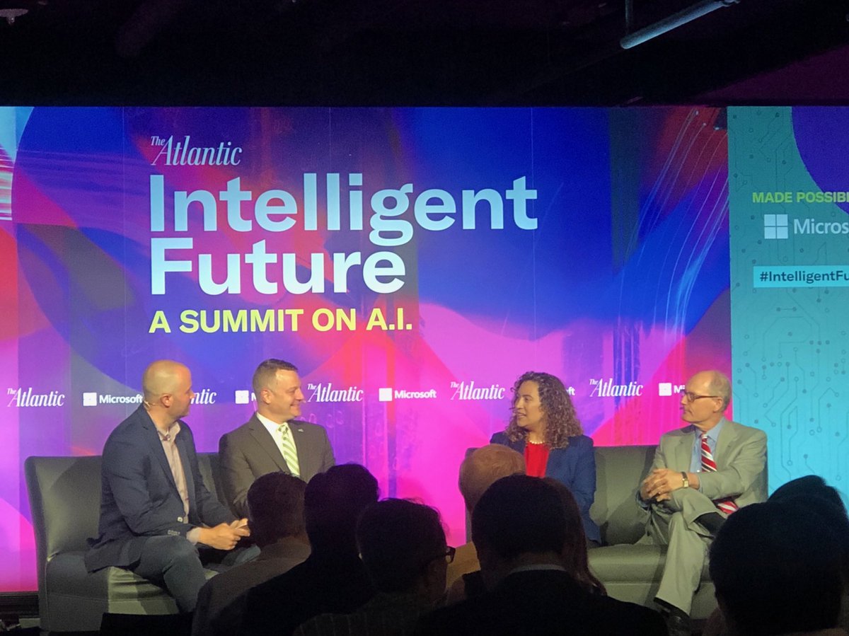 “There are fundamental limits to what computers can do.” ⁦@merbroussard⁩ on grounding the discussion of the future of AI on what we’ve learned from tech development throughout history. ⁦@AtlanticLIVE⁩ #IntelligentFuture ⁦@dc_wic⁩