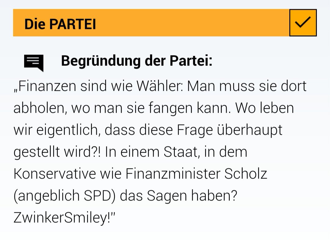 DiePARTEI_MaHe's tweet photo. #These7: Auf den Handel mit Finanzprodukten (zb. Aktien) soll eine Steuer erhoben werden.
Unsere Position: Ja
#wahlomat #FürEuropaReichts https://t.co/niQgYU7Jhp
