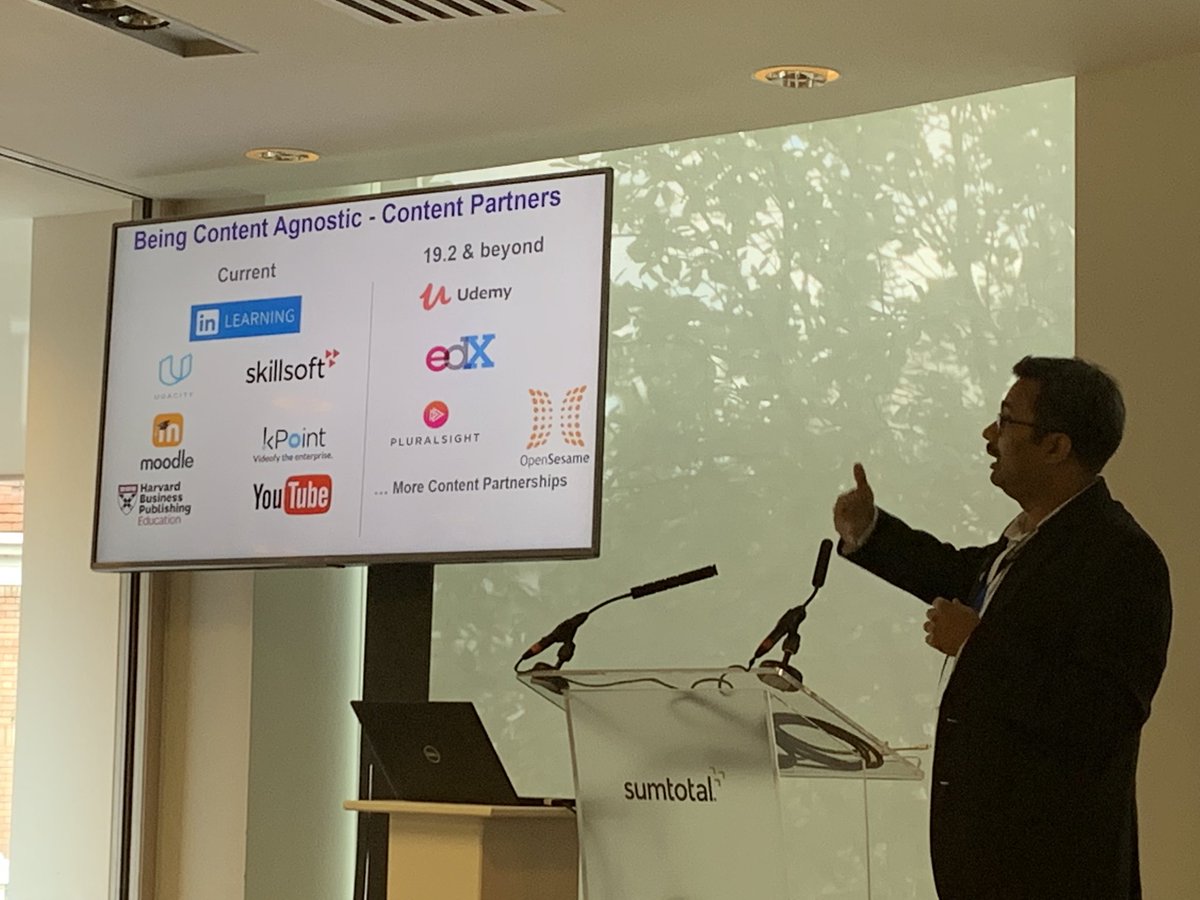 SumTotalSystems's tweet photo. We are hard at work, making sure content from all sources works on our platform. #Perspectives19 https://t.co/QO1XOdEIYy