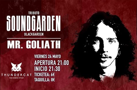 MADRID! Este viernes vamos a dejarnos la piel en el <a href="/Thundercatclub/">Thundercat Club</a>! 😄 
Comparto es con #blackgarden_bandatributo que estarán repasando todos los temas inéditos de <a href="/soundgarden/">Soundgarden</a> 😍 Entradas disponibles en Ticketea.

Nos vemos! 

Blues Power⚡💥🔥