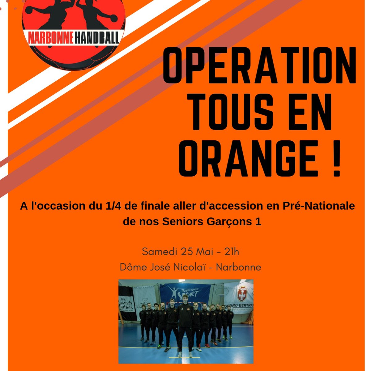 Narbonne Handball tweet media
