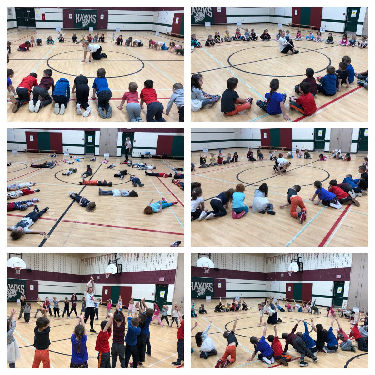 BrantHillsPS's tweet image. Fusion X Movement is here @BrantHillsPS ! Kindergarten students starting off the fun learning about emotions and our bodies at a variety of stations with #XMOVEMENT