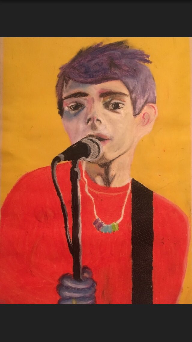 octobergloom's tweet photo. AWSTEN REALLY DMED ME ON INSTA IN LOWERCASE 
 I HAVENT DONE ART IN WEEKS BC I HAD NO MOTIVATION BUT HELL I'M GONNA PAINT SOME AWSTEN KNIGHT BC THE MAN INSPIRES ME AND NOW I KNOW HE SUPPORTS ME AND MY ART https://t.co/E71CONJUPb