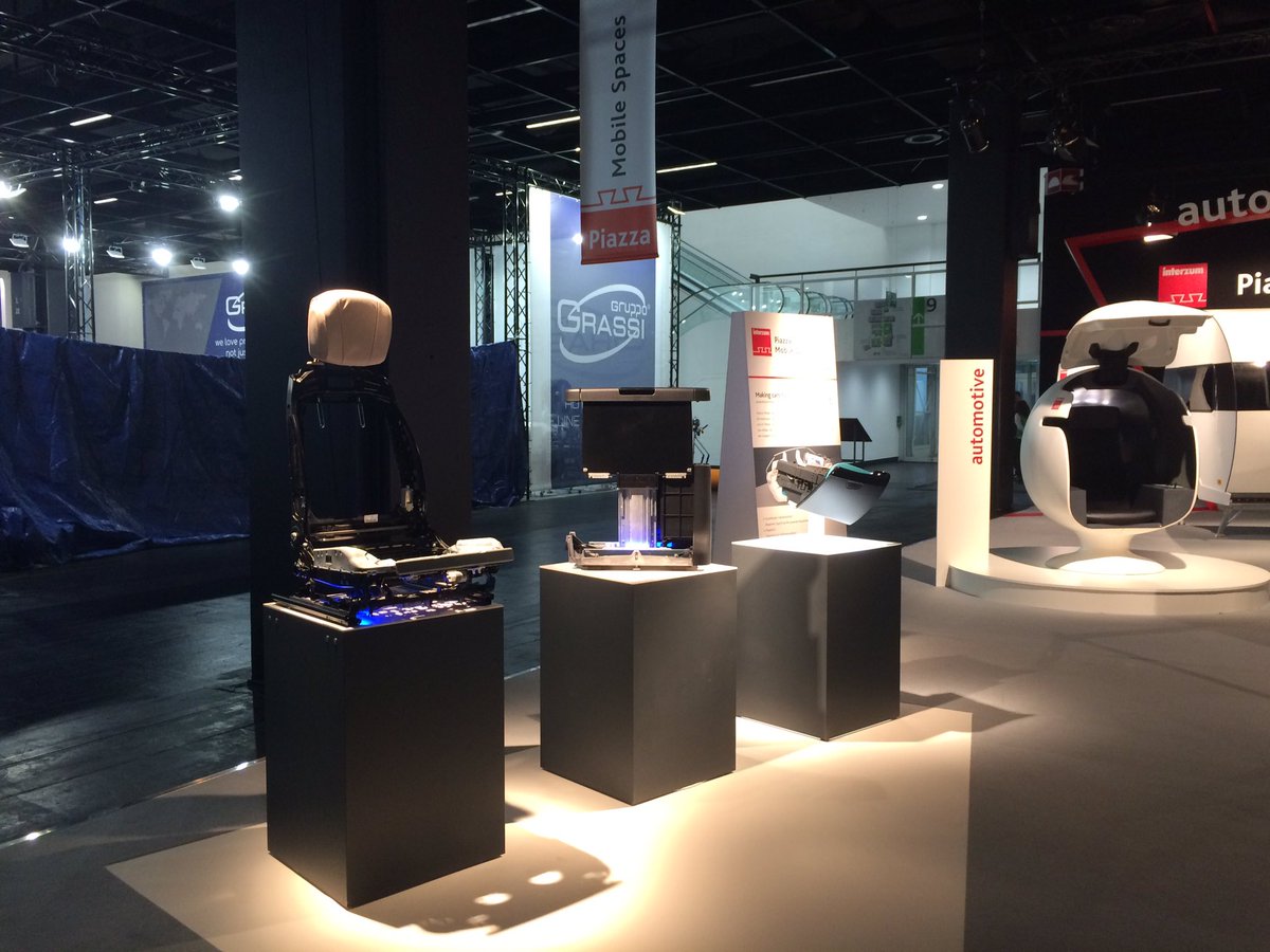 SchockMetall's tweet photo. #MovingSpaces by #SchockMetall at the Piazza „Mobile Spaces“ in hall 10.1 - Interzum 2019 https://t.co/l5uoSBabM2