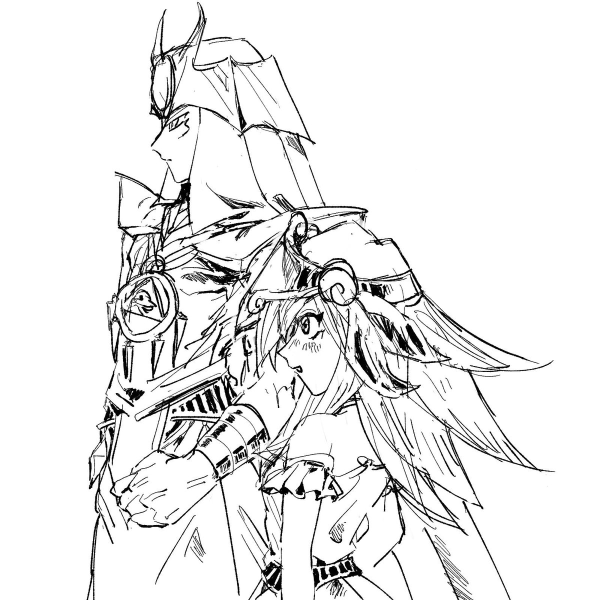 マハードとマナの師弟コンビ　いま漫画ここで休憩（現実逃避）中