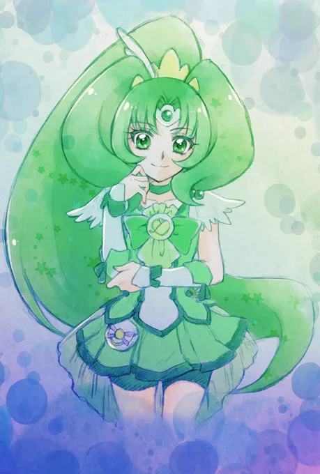 キュアマーチ
 #プリキュア版深夜の真剣お絵描き60分一本勝負 