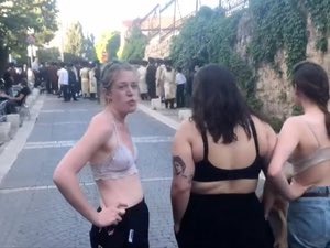 Hen Mazzig on Twitter: "Israeli Ultra-Orthodox Eurovision protesters