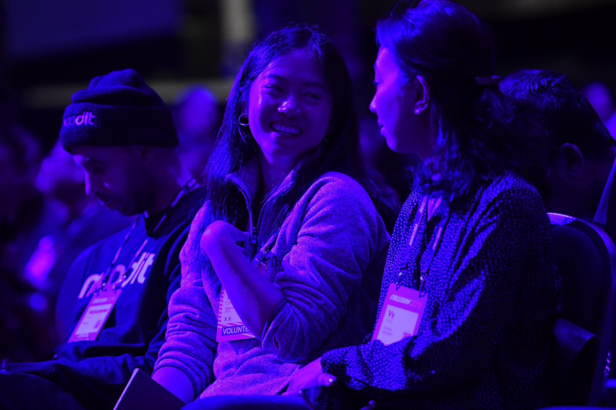 Very excited to announce that 45.7% of attendees at Collision 2019 are female 💪This is up from 42.5% in 2018 😱

Very excited to kick off day one of #CollisionConf ✨