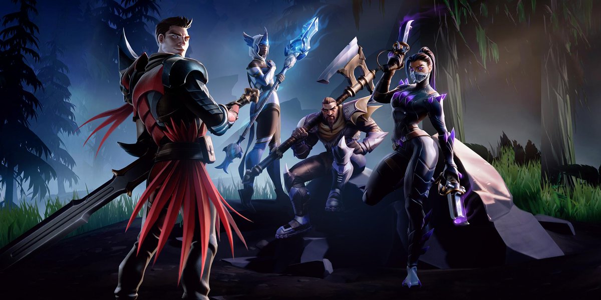 PlayDauntless's tweet photo. ⚔️ #Dauntless has officially launched on PlayStation 4, Xbox One, and the @EpicGames store with TRUE CROSS-PLAY! ⚔️

Be sure to read our account linking guide before you dive in: https://t.co/NZ9hAk3O9k https://t.co/45KWvPGCcb