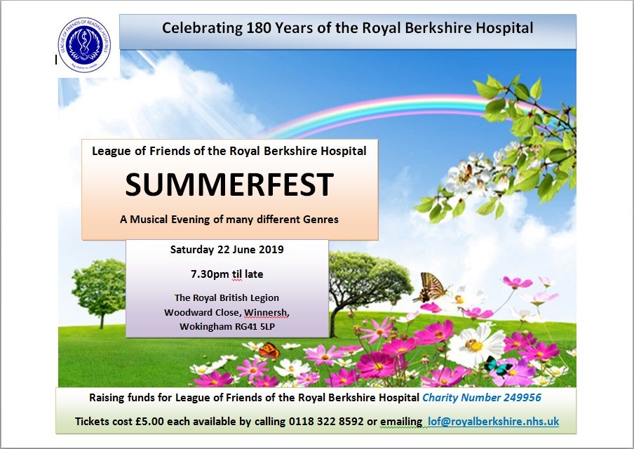 League of Friends of the Royal Berkshire Hospital tweet media