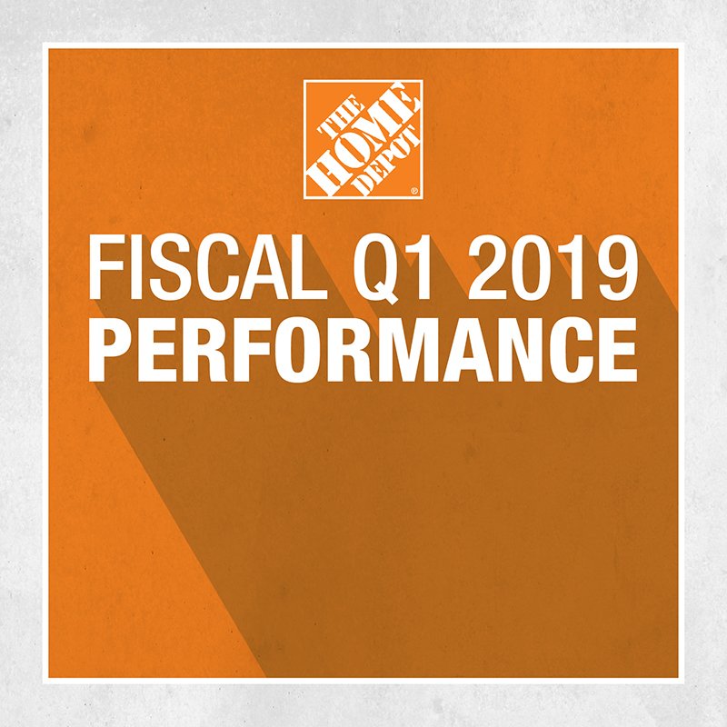 We released our Q1 earnings this morning. See our #infographic thd.co/q12019infograp…  $HD #HDEarnings #HomeDepot