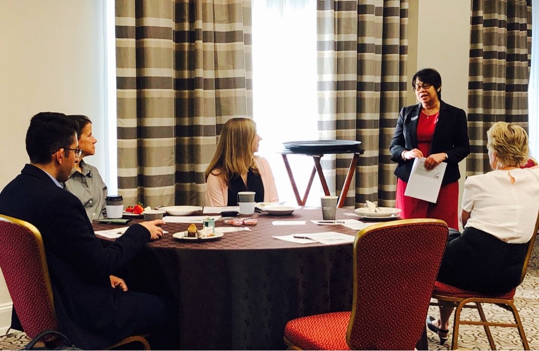 Thank you to everyone who joined our breakfast this morning! Discussing the importance of collecting #PROs, #PPI and moving towards a fuller understanding of the #PatientJourney using #PJD was the perfect start to Day 2 of #ISPOR2019.