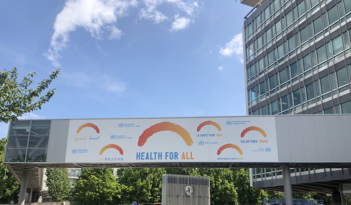 ElisaBaring's tweet photo. Very excited to be at #WHA72 where #HealthforAll means we have to #beatNTDs https://t.co/PyC05dJsRU